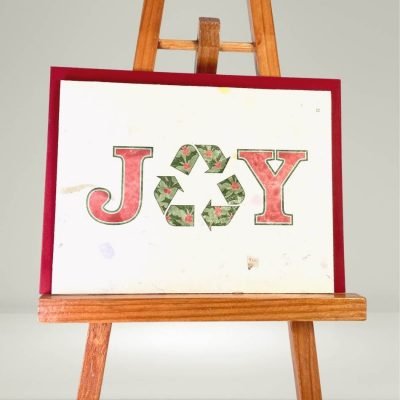 Joy of Recycling Eco Holiday Card