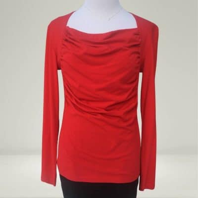 Bamboo Gathered Top Made in Canada