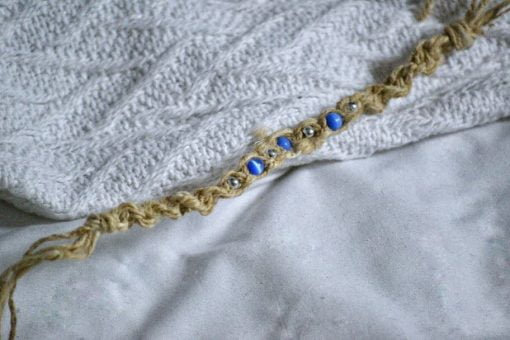 fair trade hemp jewelry bracelet