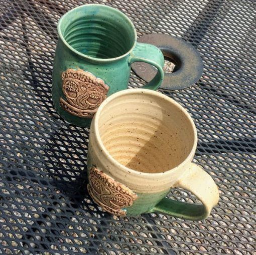 Tree Coffee Cup Local Parry Sound Pottery