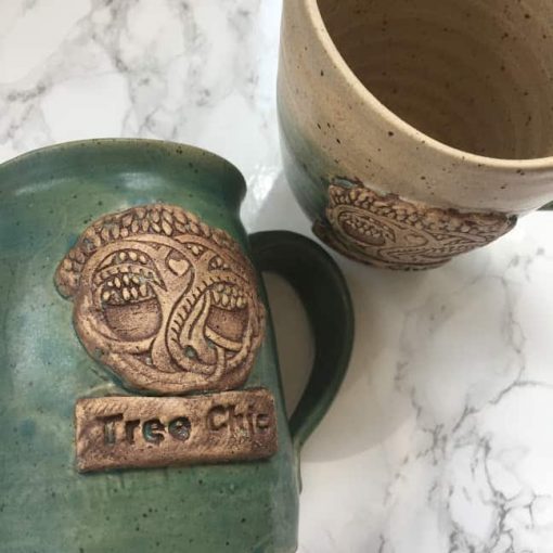 Tree Chic Mugs Local Parry Sound Pottery