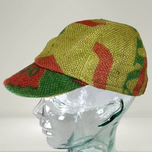 Jute Hat Fair Trade Eco Ball Cap side